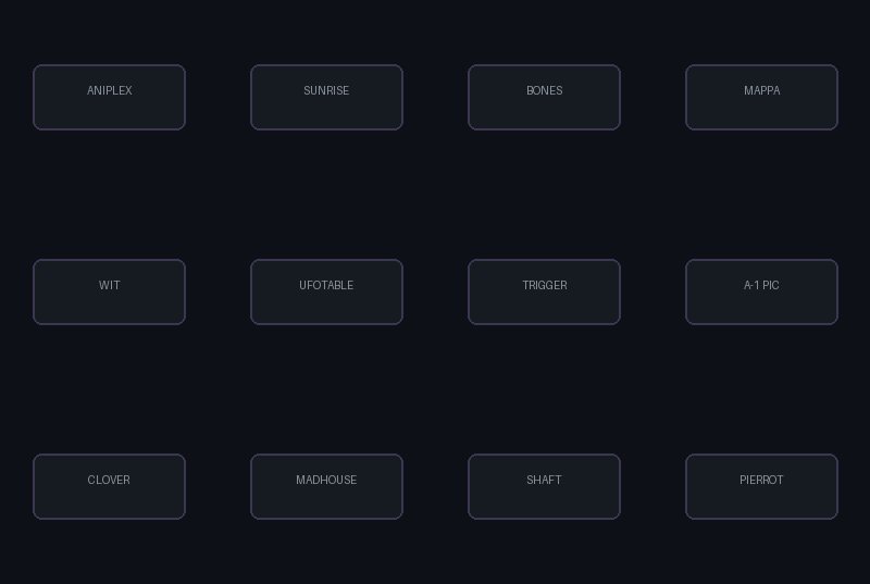 草莓视频合作品牌Logo墙